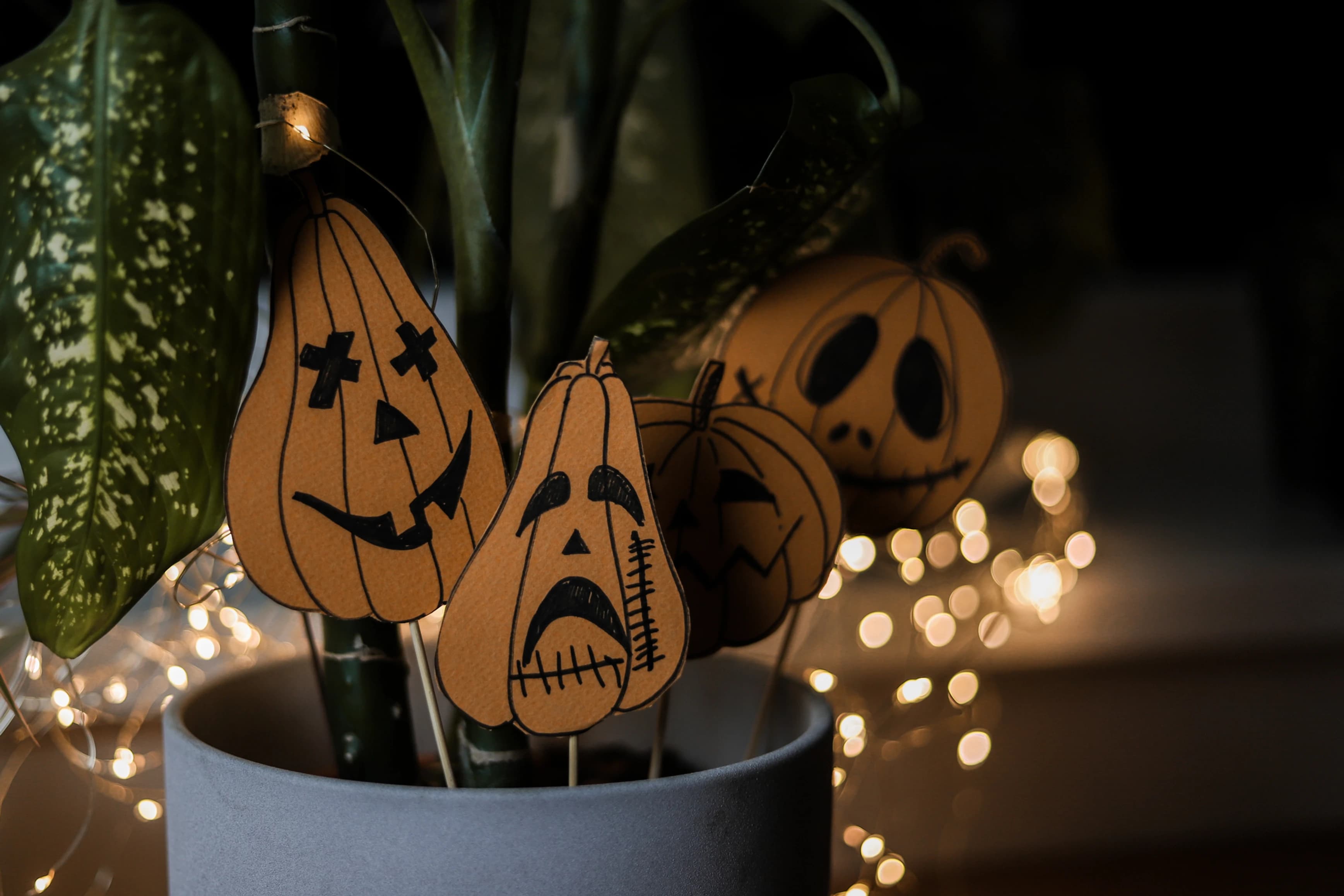 Halloween-Basteln für die Kleinsten